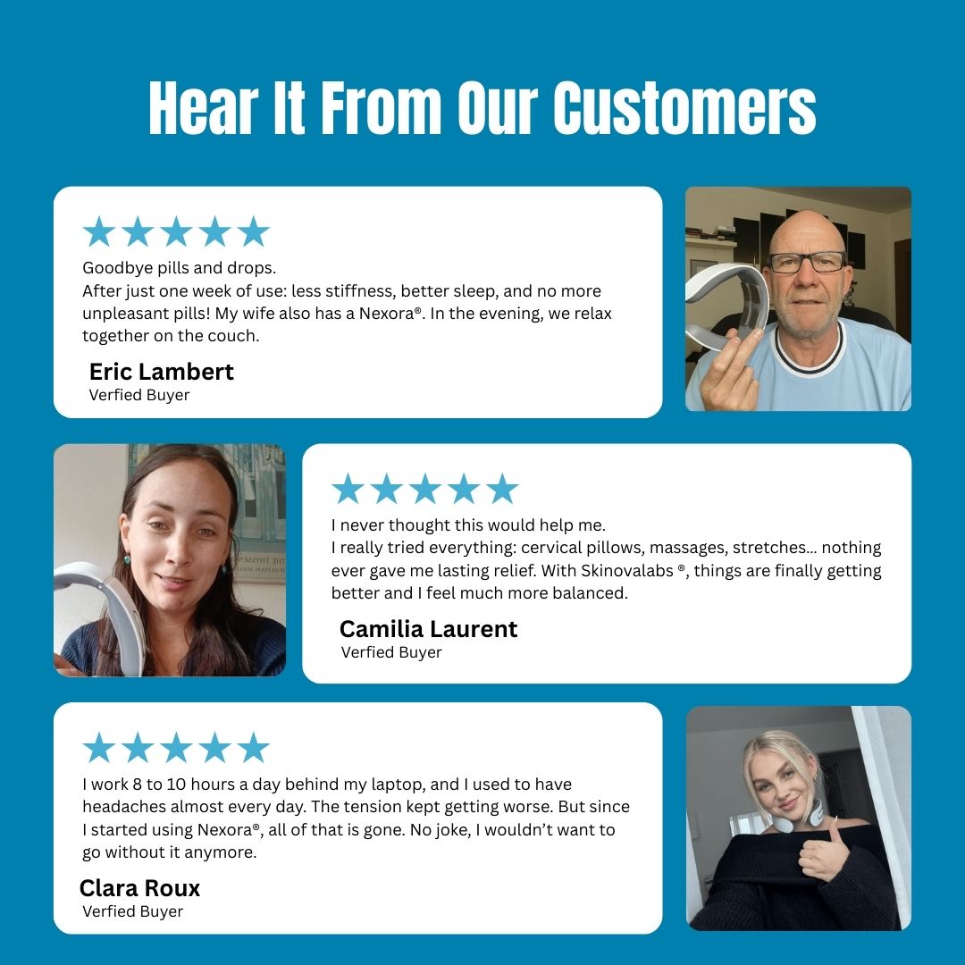 Skinovalabs™ – Intelligent Neck Relief Device